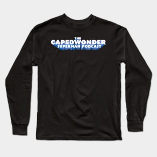 CapedWonder Podcast logo 3 Long Sleeve T-Shirt